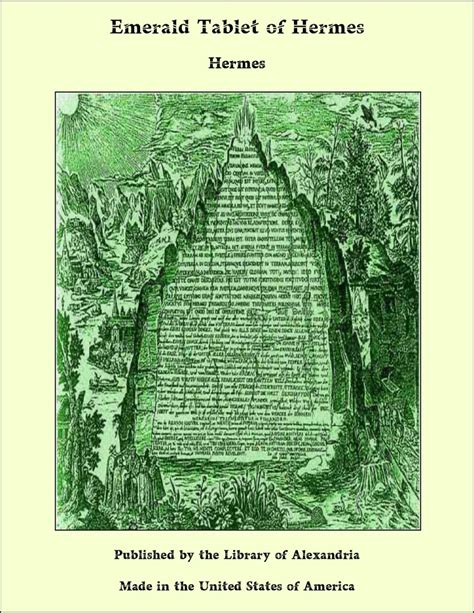 hermes tabletleri|the emerald tablet of Hermes.